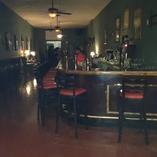 Nice bar, generous pours