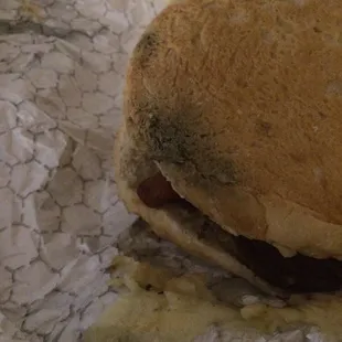 Ordered a burger and this what I get