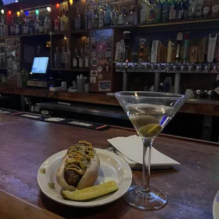 $4 brats on Saturday, $6 martini