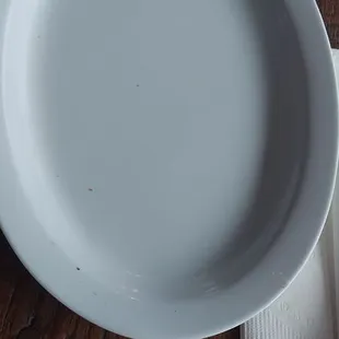 Dirty plates