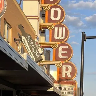 Outside entrance and marquee