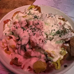 Pasta nachos