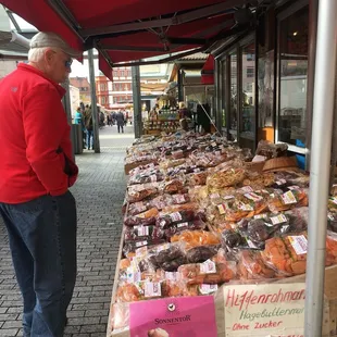 German market at Christmas