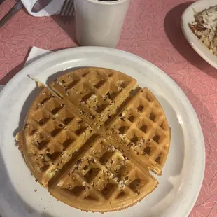 Pecan waffle
