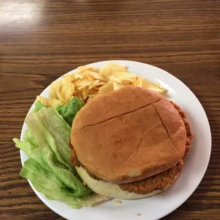 Breaded Chicken Sandwich