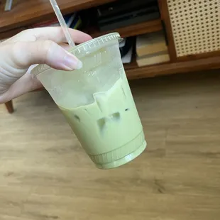 Green tea latte