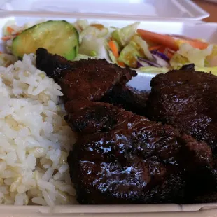 Korean Short Ribs lunch special.