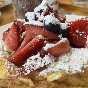 Lemon mascarpone French toast