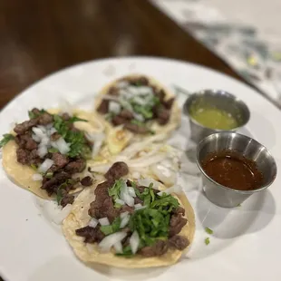 Beef tacos