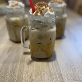 Carmel iced coffee