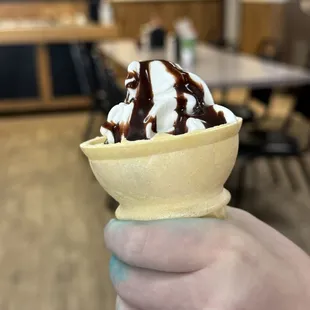 Ice cream that rivals DQ with every lunch!