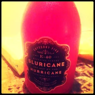 E-40s sluricane! Actually pretty strong...