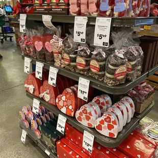 Lots of fun valentines candy!