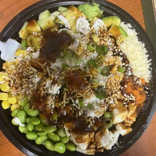 California Poke bowl