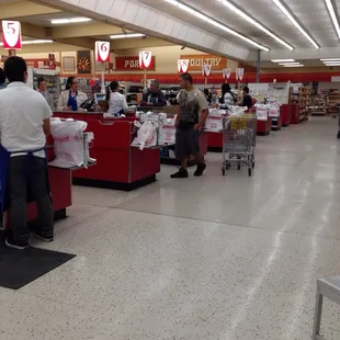 people shopping in a store