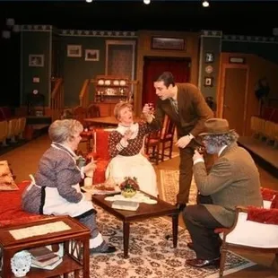 A scene from Town &amp; Gown&apos;s 2008 production of &quot;Arsenic and Old Lace&quot;