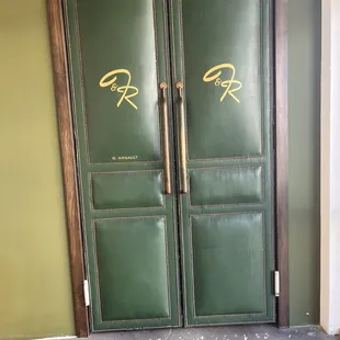 Entrance into the bar area