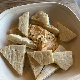 cold- buffalo chicken dip