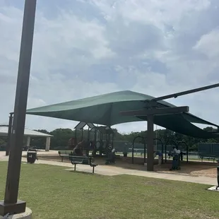 Covered playground