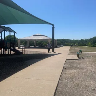 Big covered picnic area
