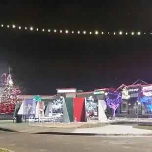 Town Center Plaza:  Market Area:  Christmas Decorations