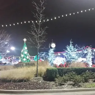 Town Center Plaza:  Market Area:  Christmas Decorations