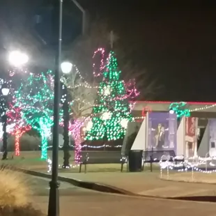 Town Center Plaza:  Market Area:  Christmas Decorations