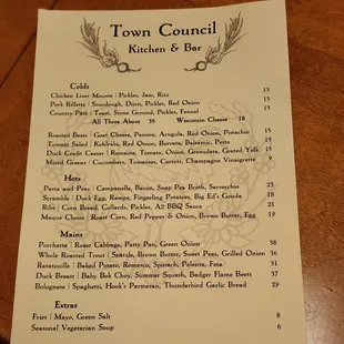 Menu on 8/8/2024