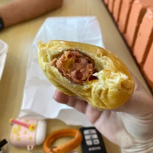 Sausage jalepeno and cheese kolache