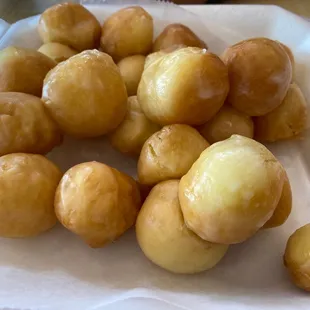 Fresh made donut holes!