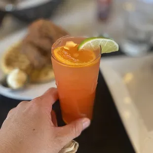 oysters and mussels, drink