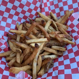 Fries (served hot).