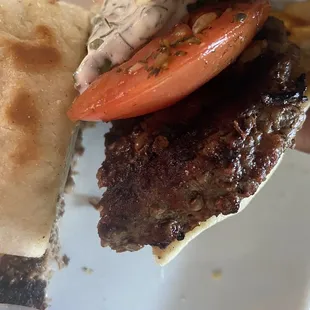 Mediterranean Lamb Burger