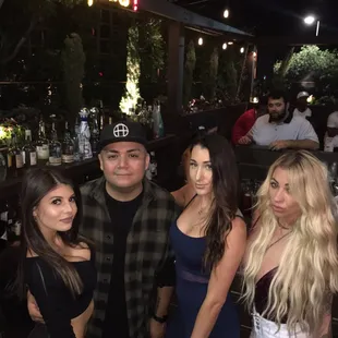 a group of people posing for a picture