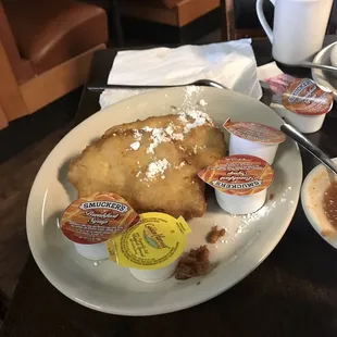 French toast tastes like funnel cake.