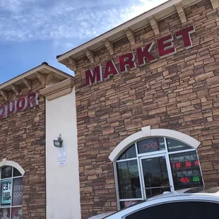 the front of a restaurant