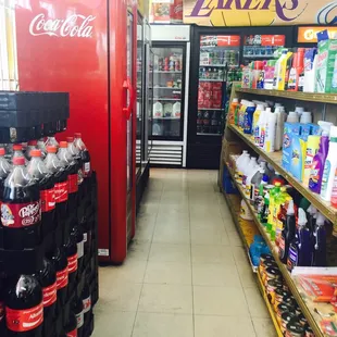 a view of a grocery store