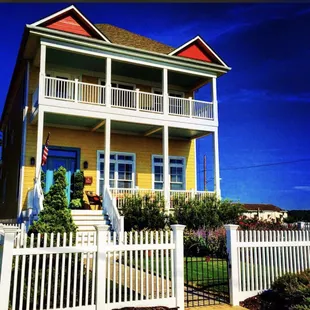 Restored home with a water view