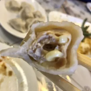 Chicken and Corn Dumplings