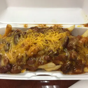 Chili cheese fries