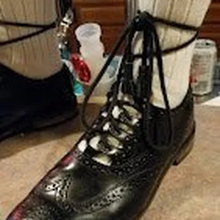 a pair of men's shoes