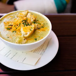 broccoli and cheddar soup