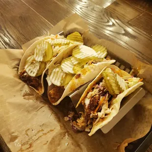 Nashville Hot Chicken Tacos