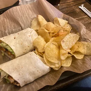 Blackened Chicken Wrap