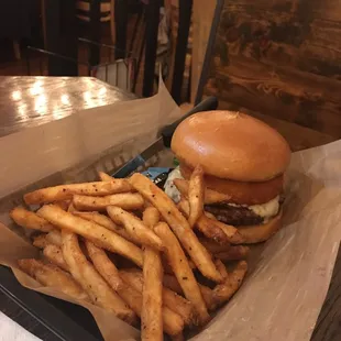 Burning Ring of Fire Burger