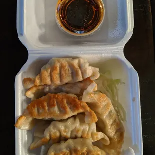 Delivery: Pot Stickers (6) for $6.95.