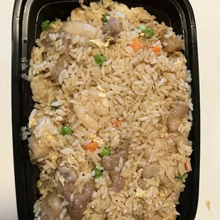 House fried rice. Tons of meat