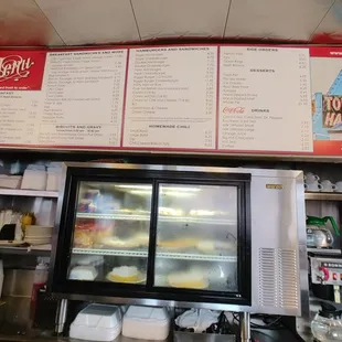 Extensive menu with all your favorite.