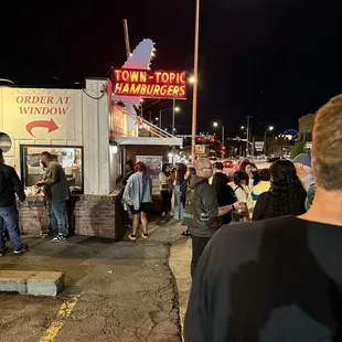 Just waiting in line