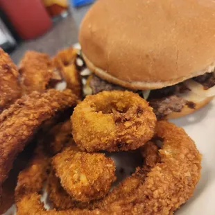 Onion rings say yes please
